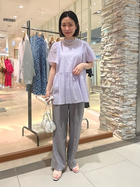  nolleys   sugimo  さん（レディース・159cm）の夏コーディネート