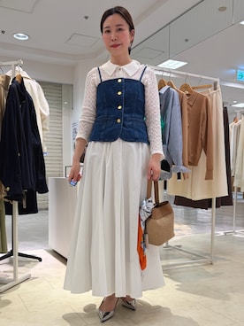 「grace grace （グラスグラス）のアイテム」を使った、 nolleys   sugimo  さん（レディース・159cm）の冬コーディネート