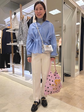 「grace grace （グラスグラス）のアイテム」を使った、 nolleys   sugimo  さん（レディース・159cm）の冬コーディネート