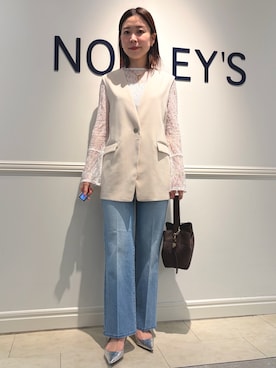 「grace grace （グラスグラス）のアイテム」を使った、 nolleys   sugimo  さん（レディース・159cm）の冬コーディネート