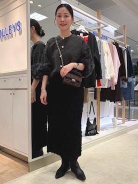 「NOLLEY’S（ノーリーズ）のアイテム」を使った、 nolleys   sugimo  さん（レディース・159cm）の秋コーディネート