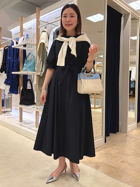 「NOLLEY’S（ノーリーズ）のアイテム（アクセサリー）」を使った、 nolleys   sugimo  さん（レディース・159cm）の春コーディネート