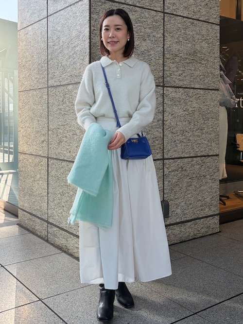 ウォッシャブルメモリータフタロングスカート（スカート）｜NOLLEY'S