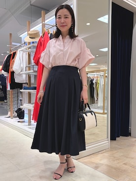 「grace grace （グラスグラス）のアイテム」を使った、 nolleys   sugimo  さん（レディース・159cm）の夏コーディネート