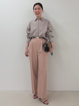 「NOLLEY’S（ノーリーズ）のアイテム」を使った、 nolleys   sugimo  さん（レディース・159cm）の夏コーディネート