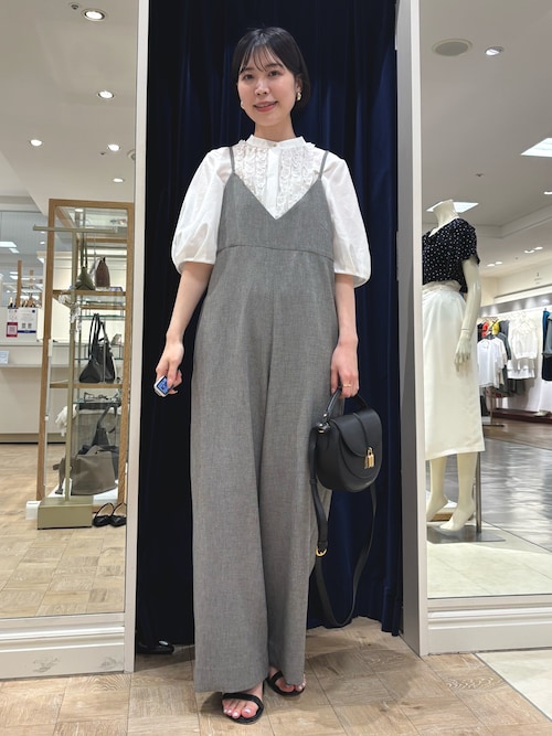 激安ブランド Rie Millerのオールインワン・サロペットを使ったコーディネート サロペット・オーバーオール・オールインワン