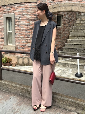  nolleys   sugimo  さん（レディース・159cm）の夏コーディネート