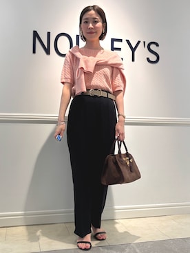 「LEFIJE（レフィエ）のアイテム」を使った、 nolleys   sugimo  さん（レディース・159cm）の秋コーディネート