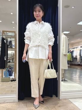 「ドットパンツ」｜ nolleys   sugimo  さん（レディース・159cm）の冬コーディネート