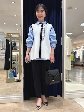 「きれいめコーディネート」｜ nolleys   sugimo  さん（レディース・159cm）の冬コーディネート