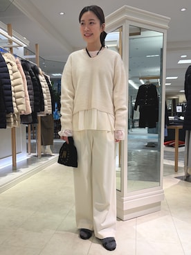 「アイテム（レッグウェア）」を使った、 nolleys   sugimo  さん（レディース・159cm）の秋コーディネート