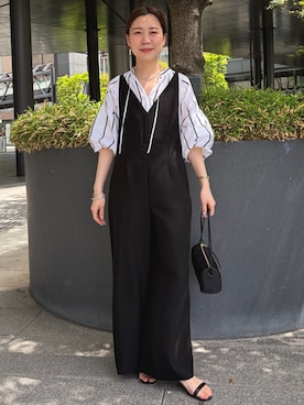 「NOLLEY’S（ノーリーズ）のアイテム（アクセサリー）」を使った、 nolleys   sugimo  さん（レディース・159cm）の春コーディネート