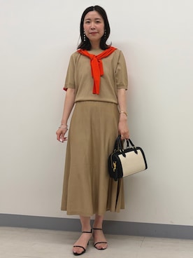 「grace grace （グラスグラス）のアイテム」を使った、 nolleys   sugimo  さん（レディース・159cm）の夏コーディネート