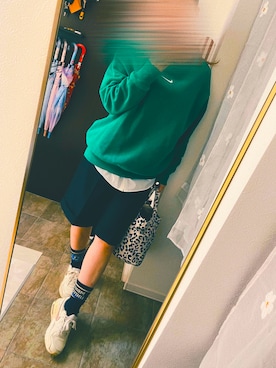 「アイテム（ソックス/靴下）」を使った、🎀ｙｕｋａ🎀さん（レディース・154cm）の秋コーディネート