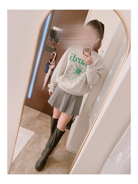 「アイテム（スウェット）」を使った、🎀ｙｕｋａ🎀さん（レディース・154cm・30代）の冬コーディネート