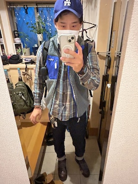 「アイテム（ベスト）」を使った、　　yu-chakuさん（メンズ・172cm）の秋コーディネート