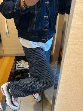 「Lee（リー）のアイテム（ジャケット/アウター）」を使った、　　yu-chakuさん（メンズ・172cm）の春コーディネート