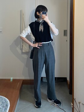 「コーデ記録」｜うすしおさん（レディース・167cm）の秋コーディネート