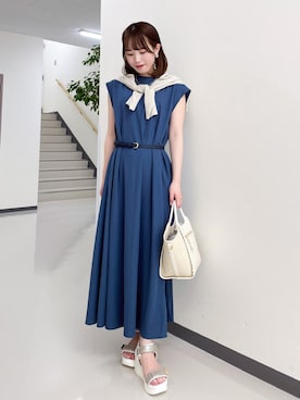 「grove（グローブ）のアイテム」を使った、momoさん（レディース・149cm）の夏コーディネート