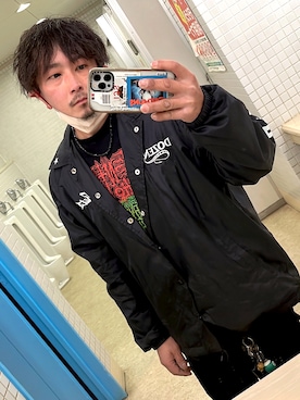 「RATS（ラッツ）のアイテム」を使った、ゆーもさん（メンズ・168cm）の冬コーディネート