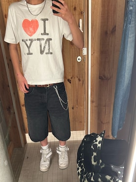 「NIKE（ナイキ）のアイテム（スニーカー）」を使った、jdksbduc_さん（メンズ・165cm・10代）の夏コーディネート
