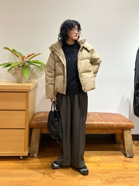 「アイテム（その他アウター）」を使った、NIKAIDOさん（レディース・165cm）の秋コーディネート