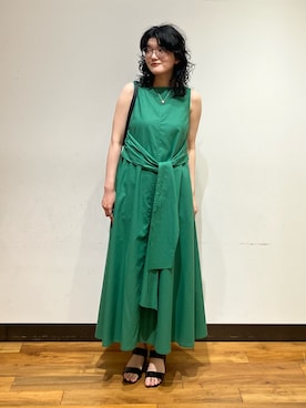 「PHILIPPE AUDIBERT（フィリップ オーディベール）のアイテム」を使った、NIKAIDOさん（レディース・165cm）の夏コーディネート