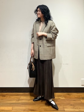 NIKAIDOさん(レディース・165cm)の秋コーディネート