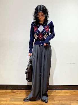 NIKAIDOさん(レディース・165cm)の秋コーディネート