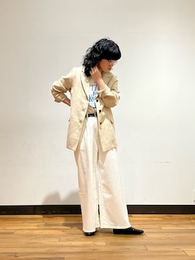 NIKAIDOさん（レディース・165cm）の春コーディネート