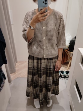 ほりぃさん（骨格ウェーブ・レディース・170cm）の秋コーディネート