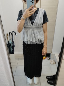 「Green　Parks（グリーンパークス）のアイテム」を使った、ほりぃさん（レディース・170cm）の秋コーディネート