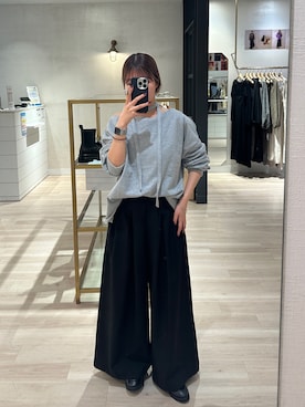 「アイテム（その他シューズ）」を使った、ゆなさん（レディース・154cm）の秋コーディネート