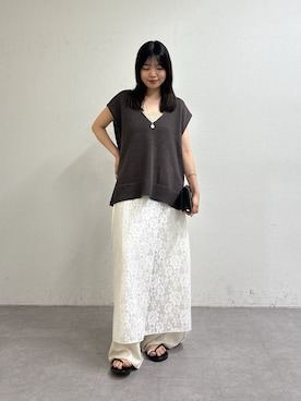 ゆなさん（レディース・154cm）の春コーディネート