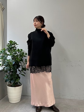 ゆなさん（レディース・154cm）の冬コーディネート