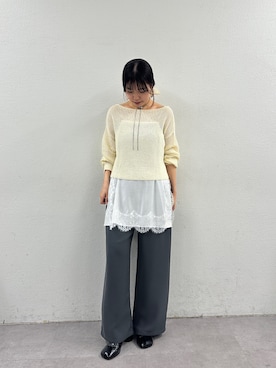 ゆなさん（レディース・154cm）の冬コーディネート