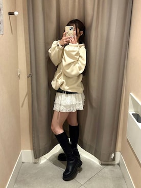 ERiNAさん（レディース・153cm）の冬コーディネート