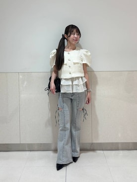 ERiNAさん(レディース・153cm)の夏コーディネート