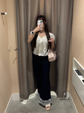 ERiNAさん（レディース・153cm）の夏コーディネート