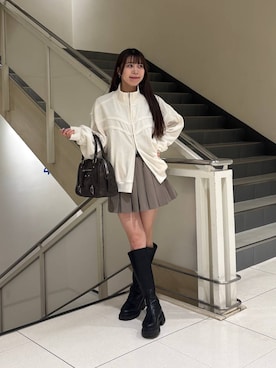 ERiNAさん（レディース・153cm）の冬コーディネート