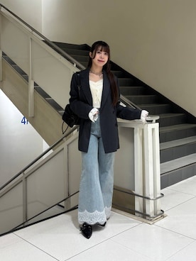 ERiNAさん（レディース・153cm）の春コーディネート