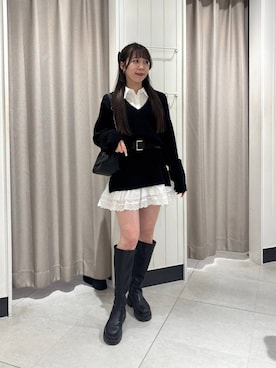 ERiNAさん（レディース・153cm）の冬コーディネート