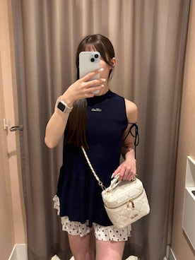 「Heather（ヘザー）のアイテム」を使った、ERiNAさん（レディース・153cm）の夏コーディネート