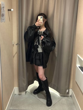 ERiNAさん（レディース・153cm）の冬コーディネート