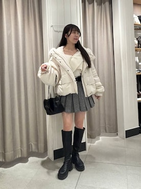 ERiNAさん（レディース・153cm）の冬コーディネート