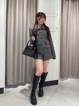 ERiNAさん(レディース・153cm)の冬コーディネート