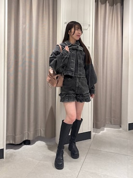 ERiNAさん（レディース・153cm）の冬コーディネート