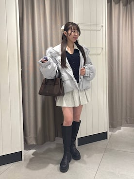 ERiNAさん（レディース・153cm）の冬コーディネート