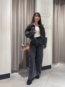 ERiNAさん（レディース・153cm）の冬コーディネート