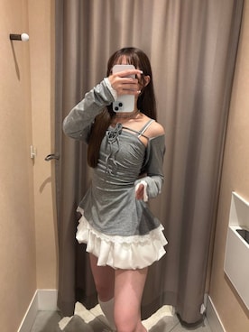 ERiNAさん（レディース・153cm）の夏コーディネート